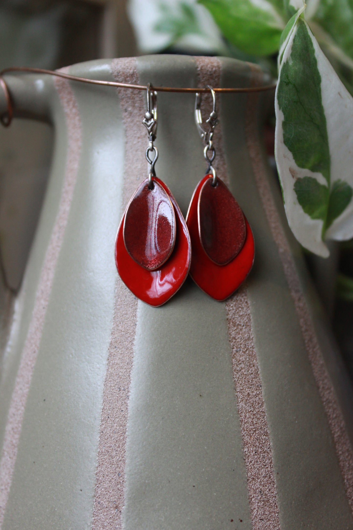 Royal Red Dangles