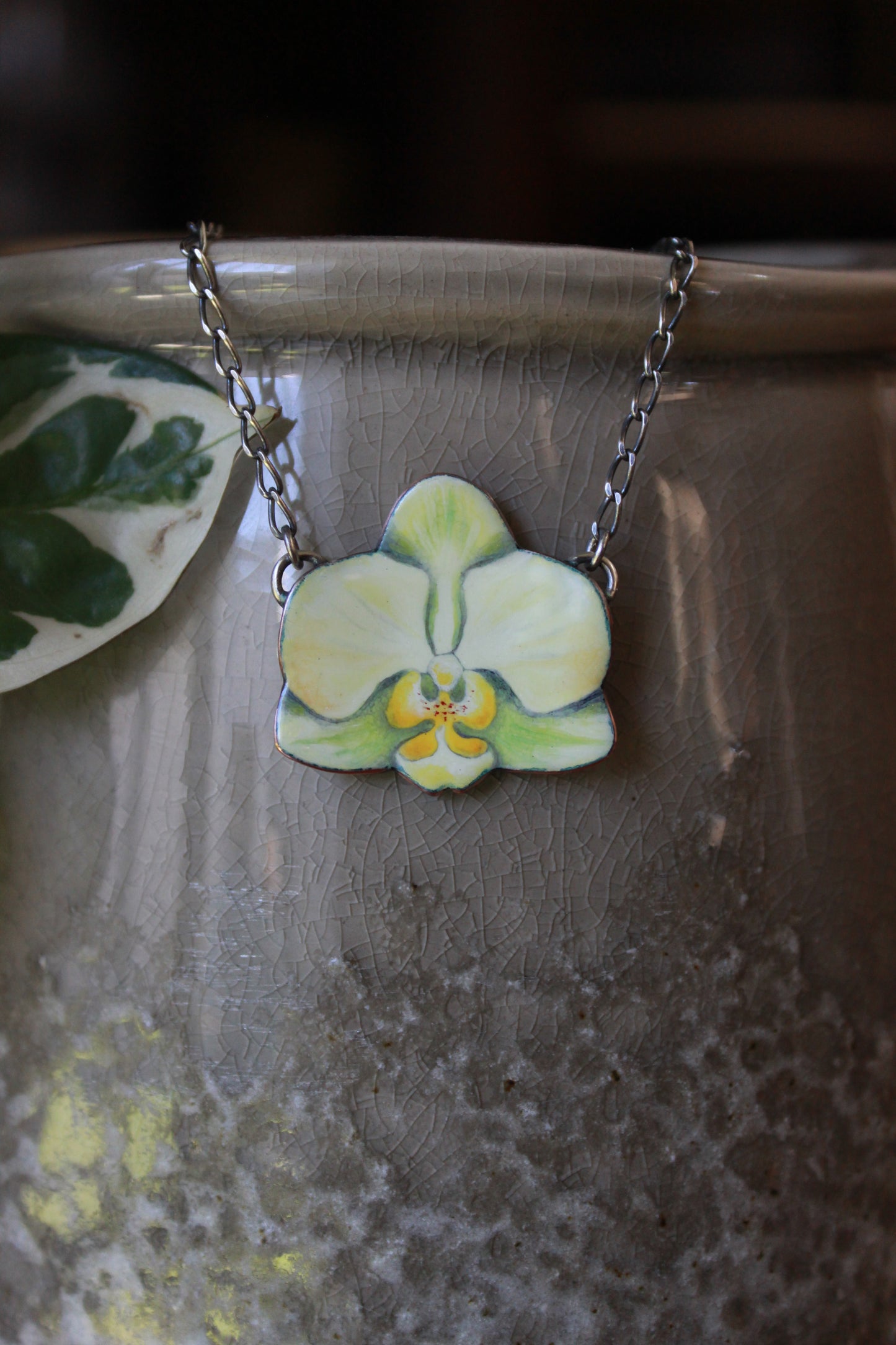 Orchid Necklace