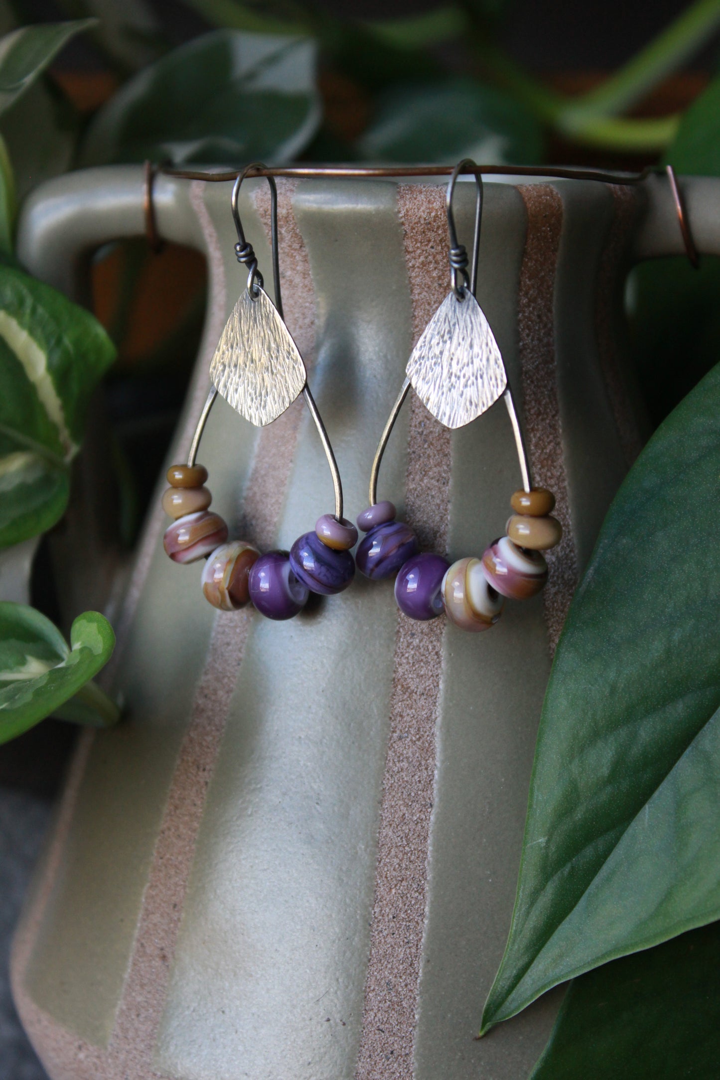 Vintage lavender shields