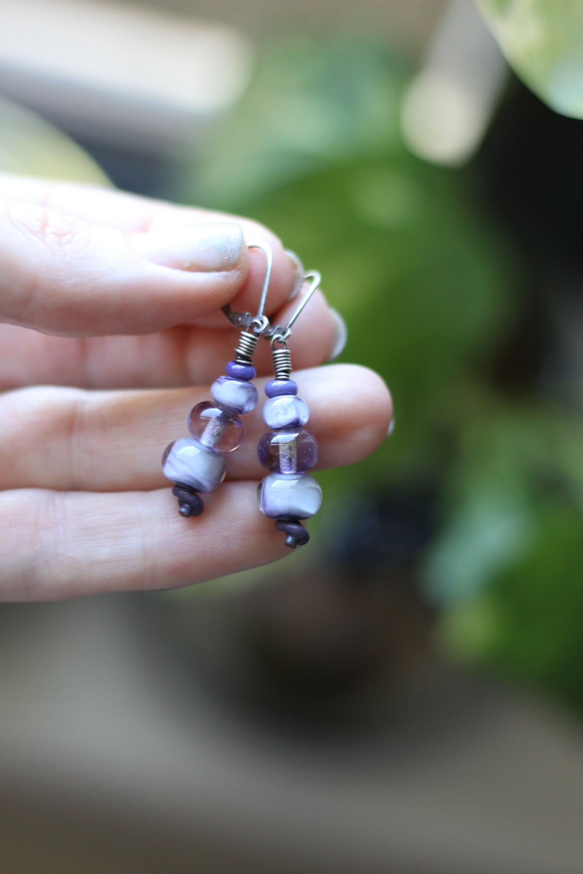 Bead drops - Leather