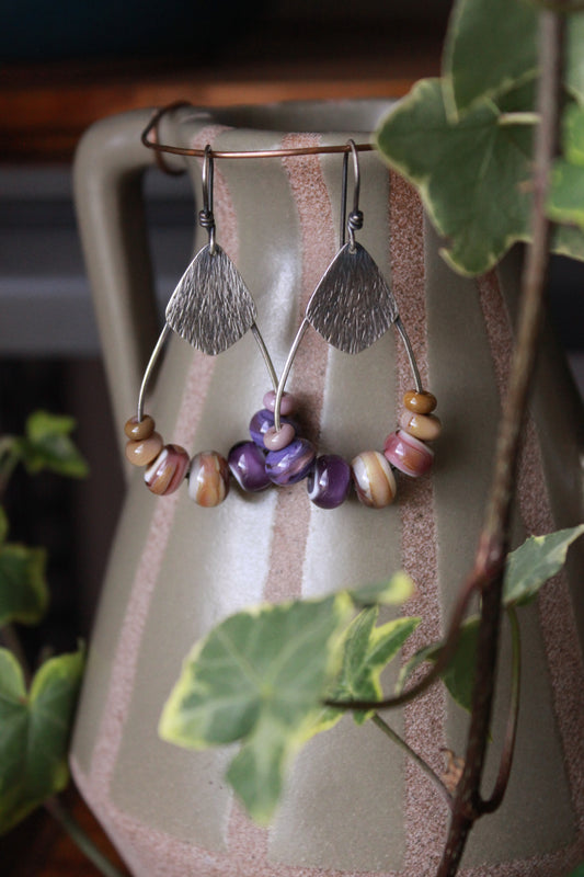 Vintage lavender shields