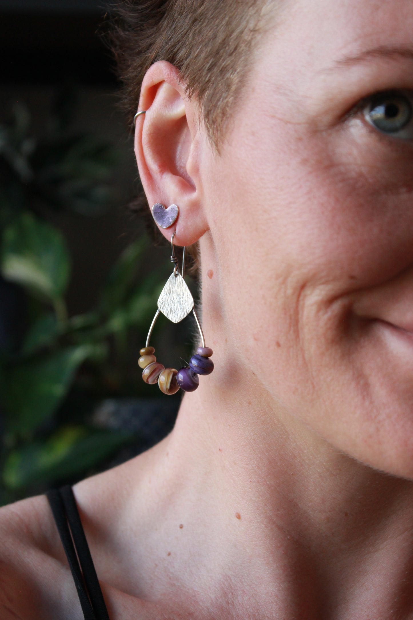 Vintage lavender shields