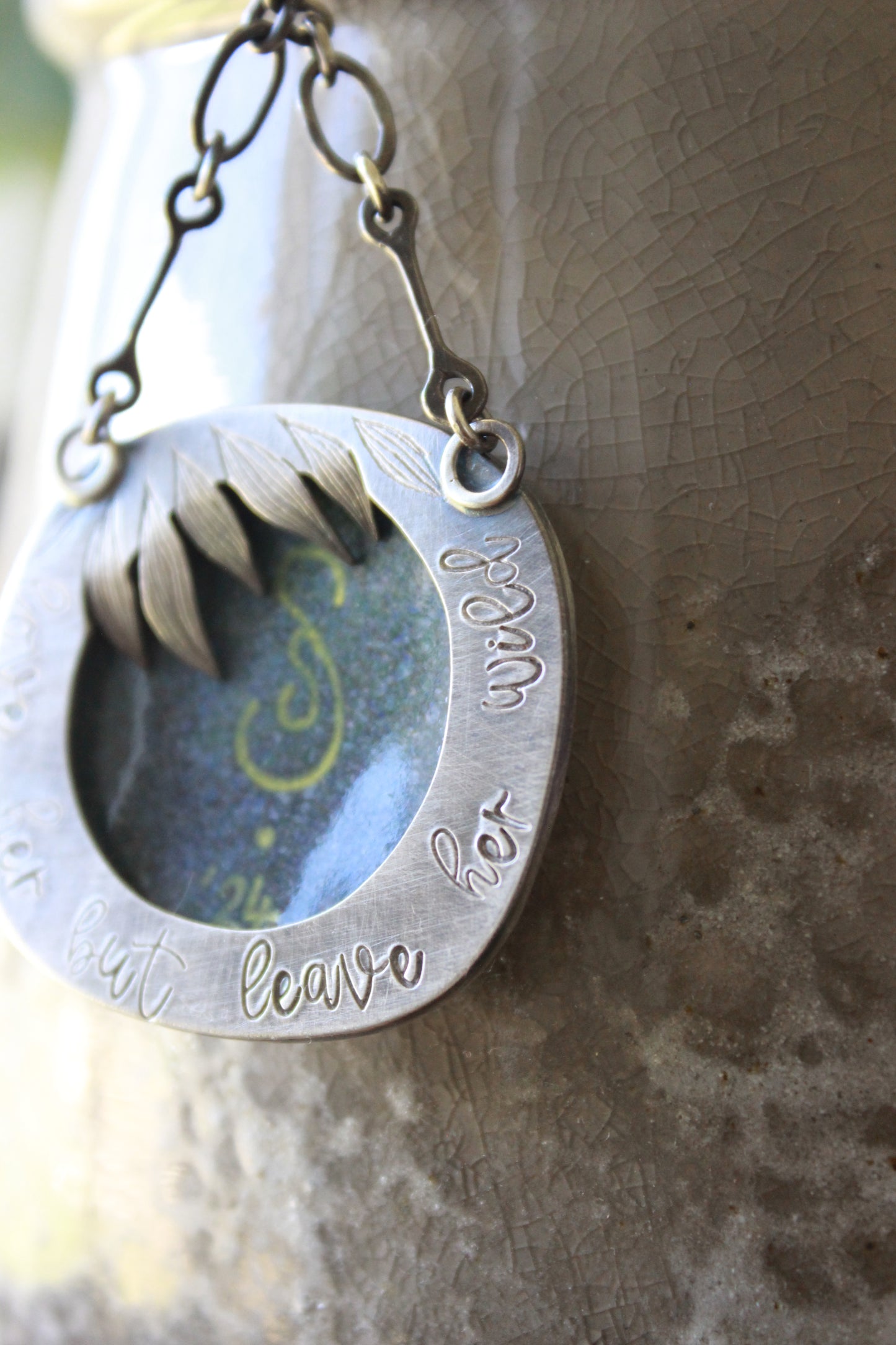 Leave Her Wild Pendant