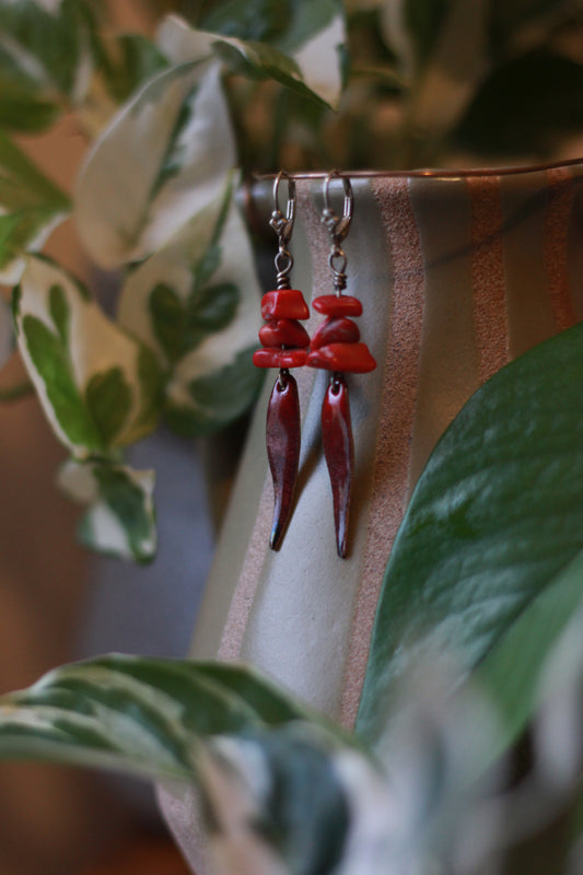 Hot pepper dangles