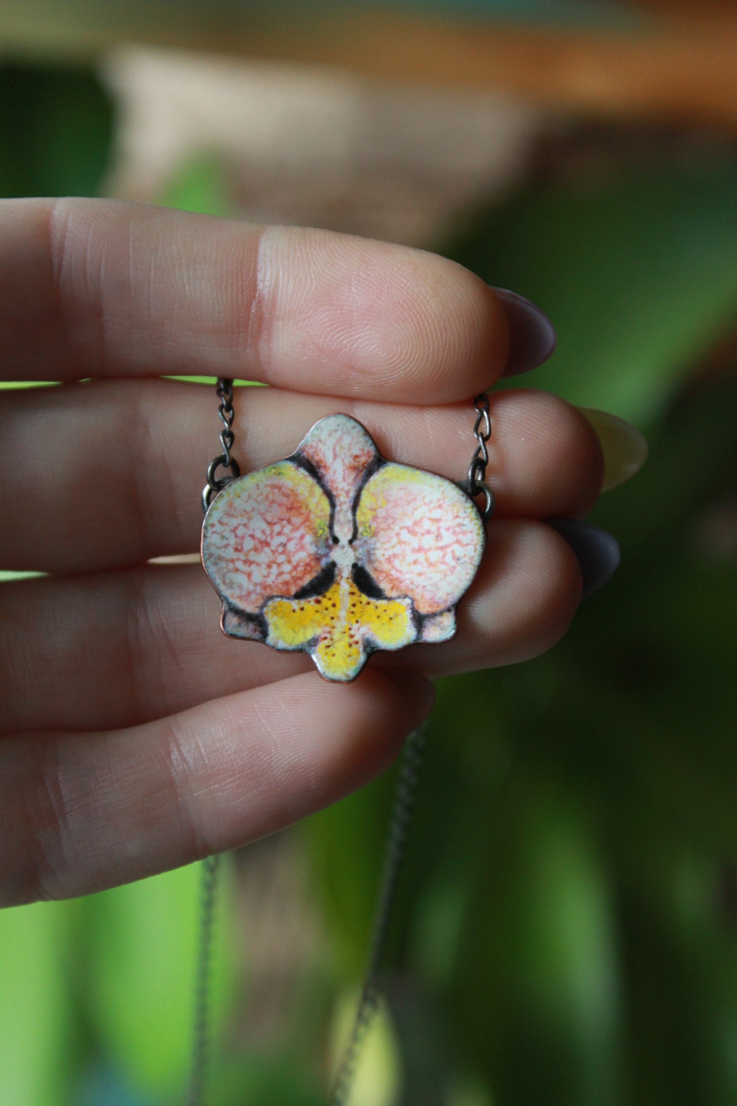 Orchid Necklace