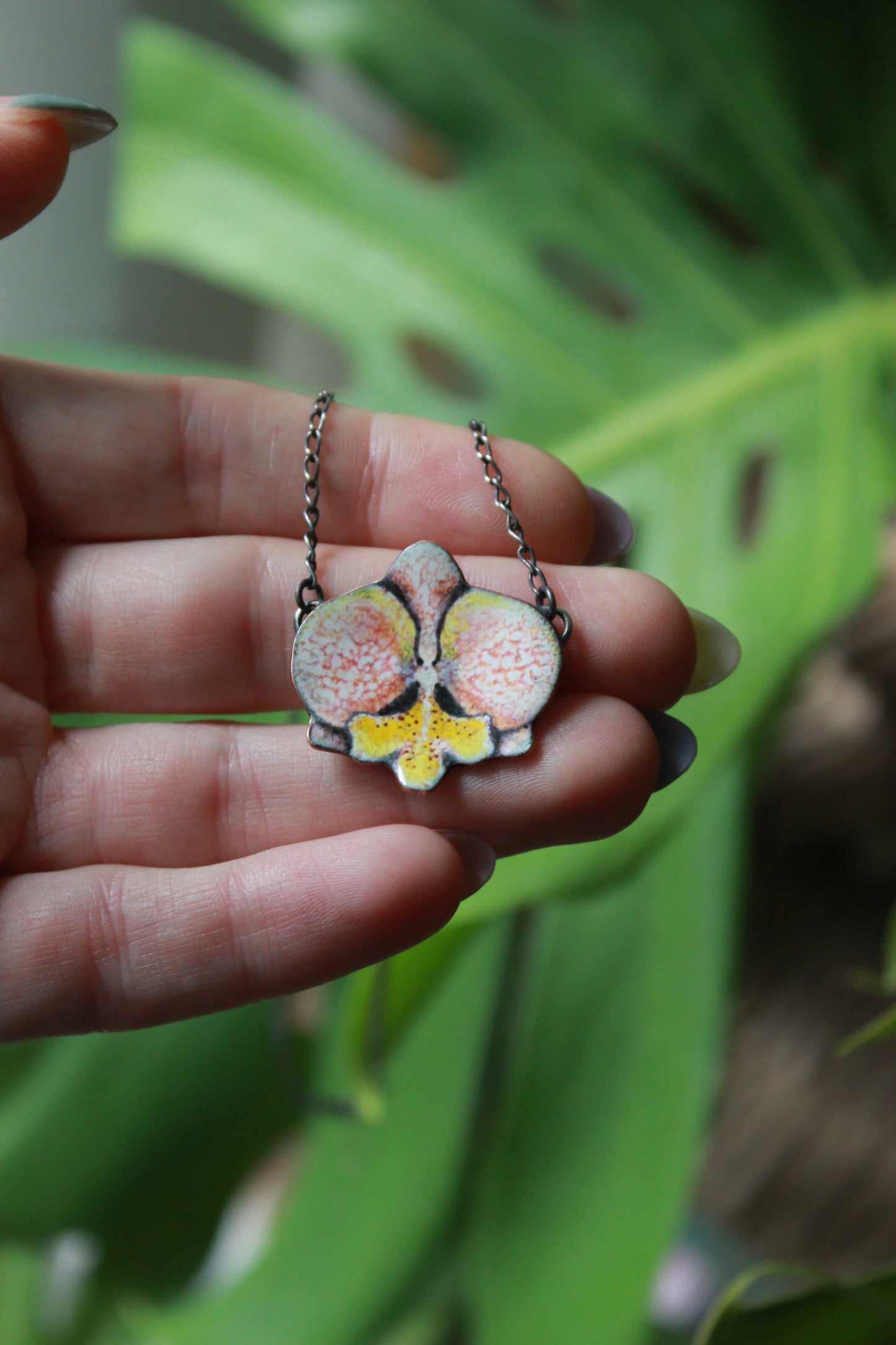 Orchid Necklace