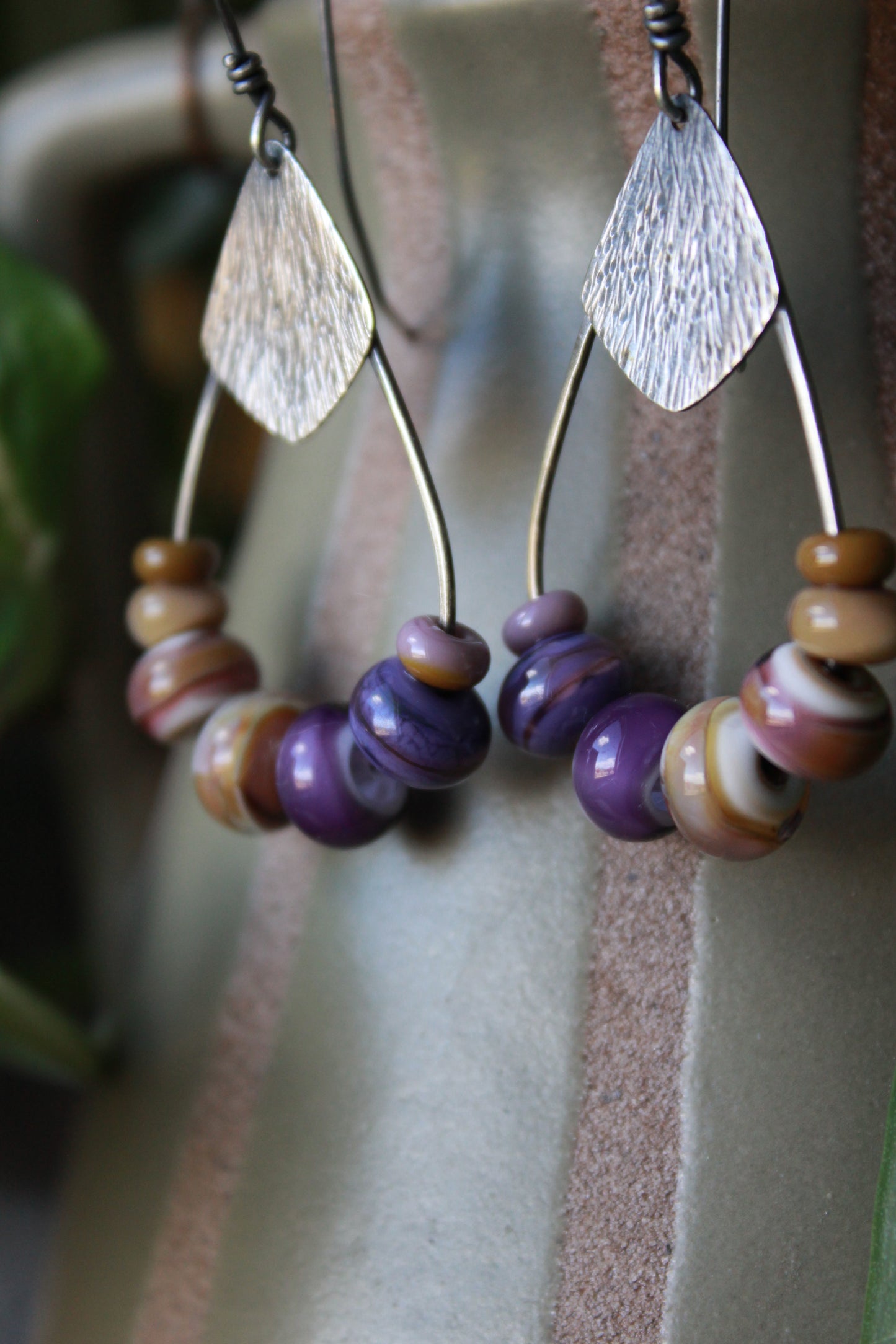 Vintage lavender shields