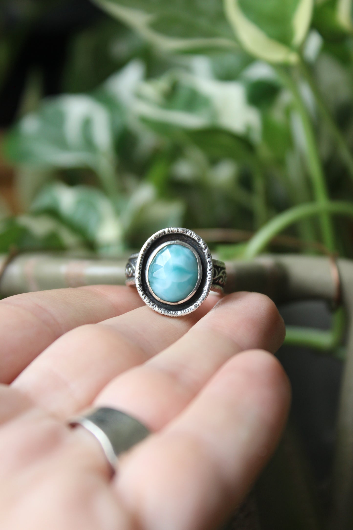 Larimar in silver